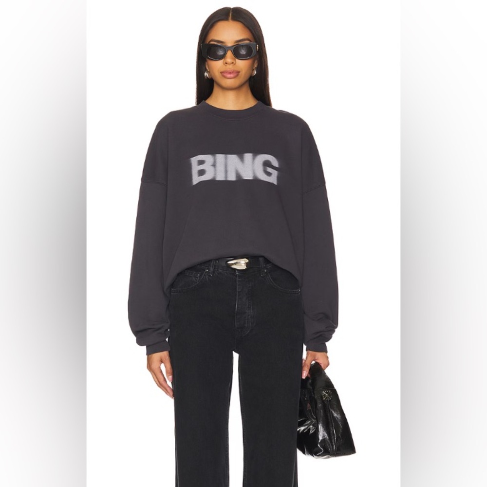 Anine Bing Miles Sweatshirt - Blur